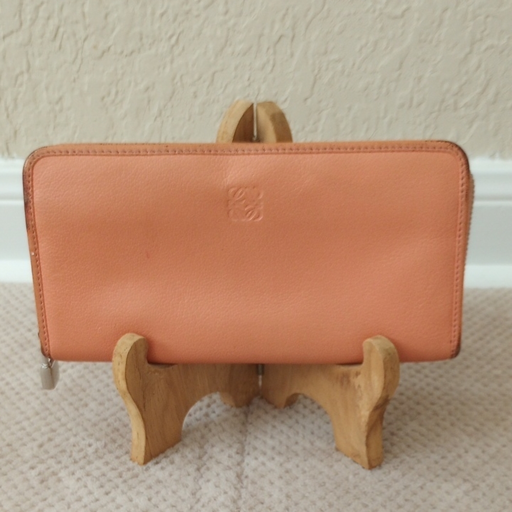 LOEWE Leather Zip Around Wallet